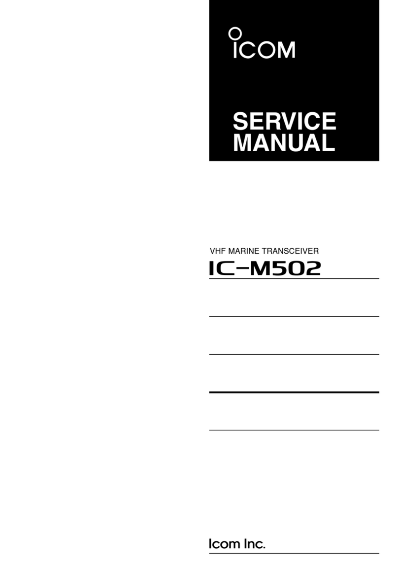 Icom IC-M502 User manual