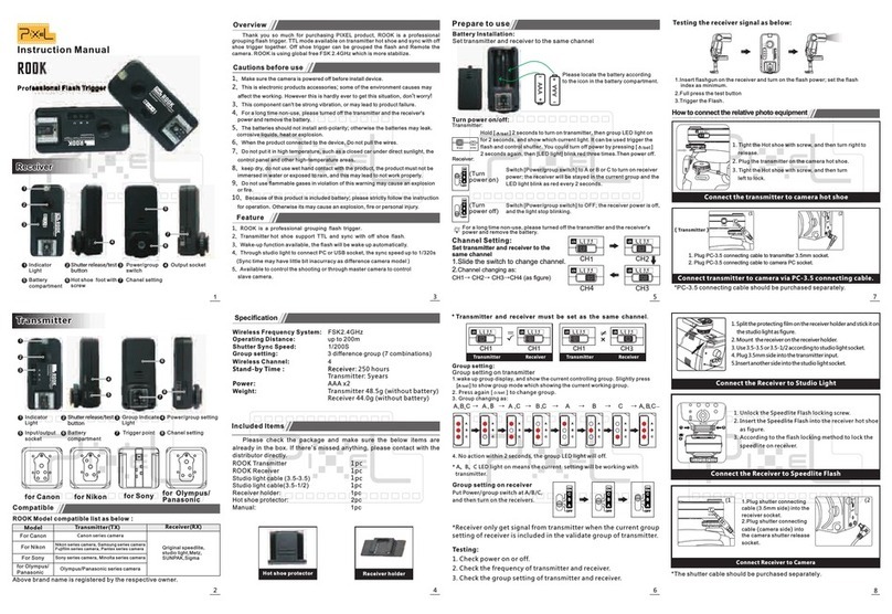Pixel ROOK User manual