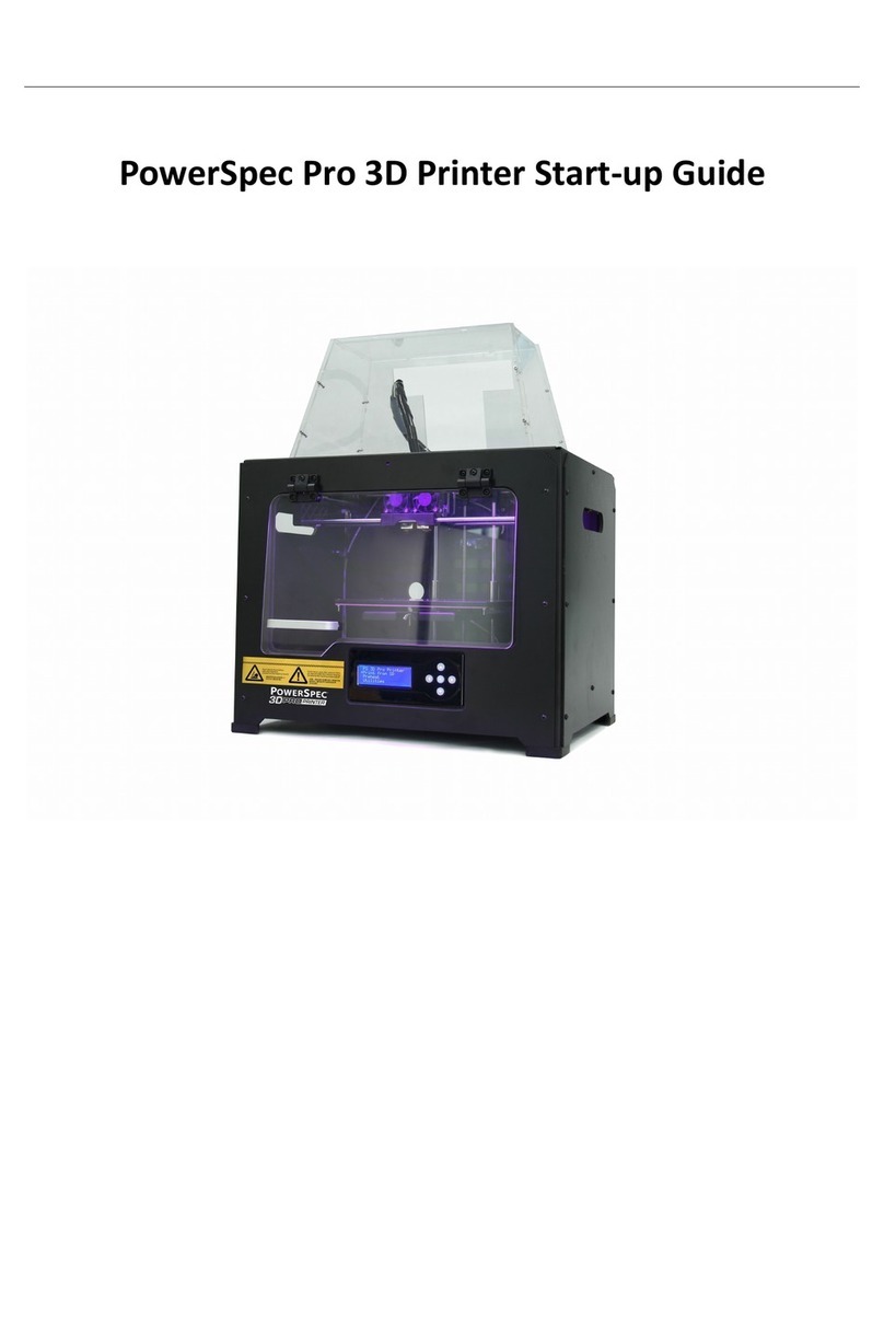 PowerSpec Pro 3D Printer User guide