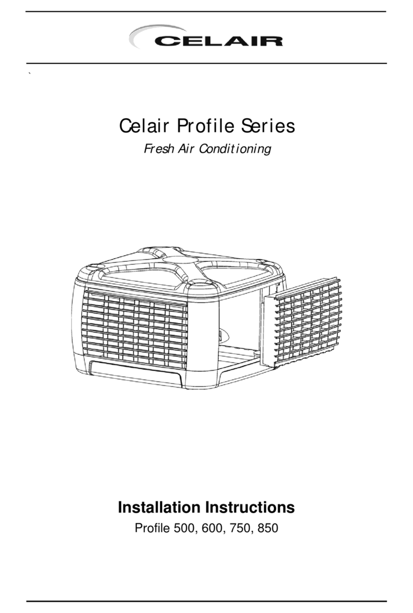 Celair 500 User manual