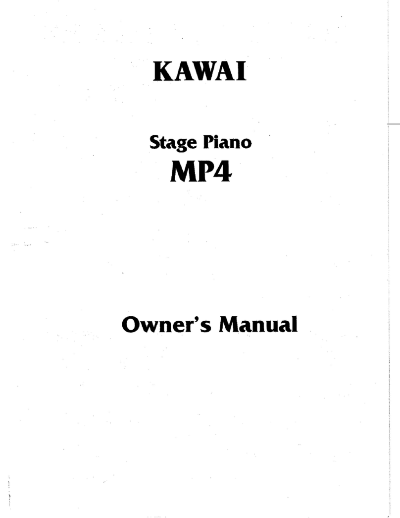 Kawai MP4 User manual