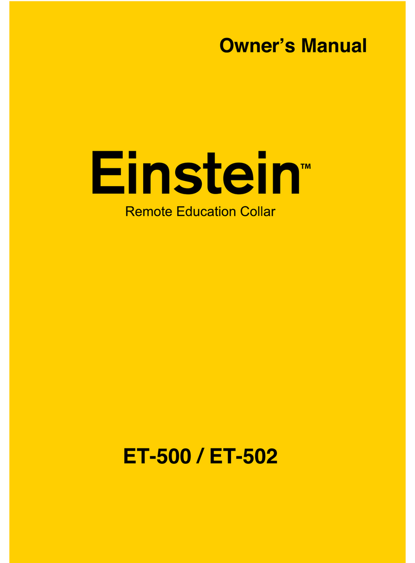 Einstein ET-500 User manual Einstein ET-500 User manual