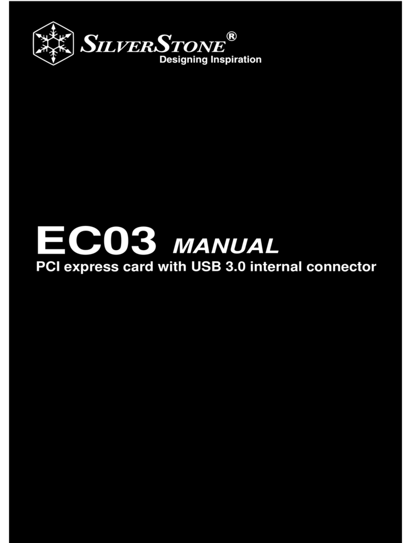 SilverStone EC03 User manual