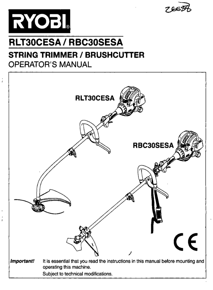 Ryobi RLT30CESA User manual