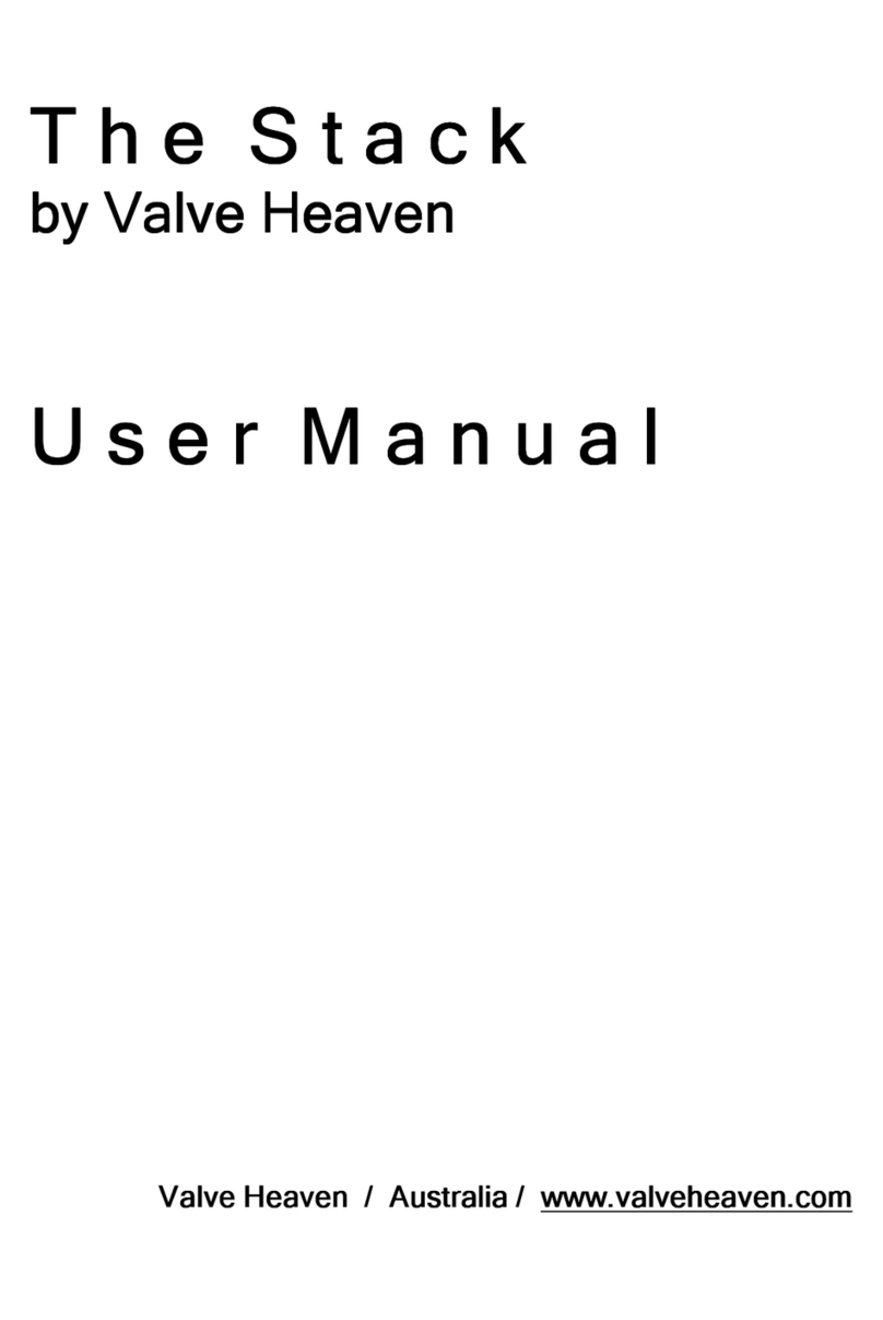 Valve Heaven The Stack User manual