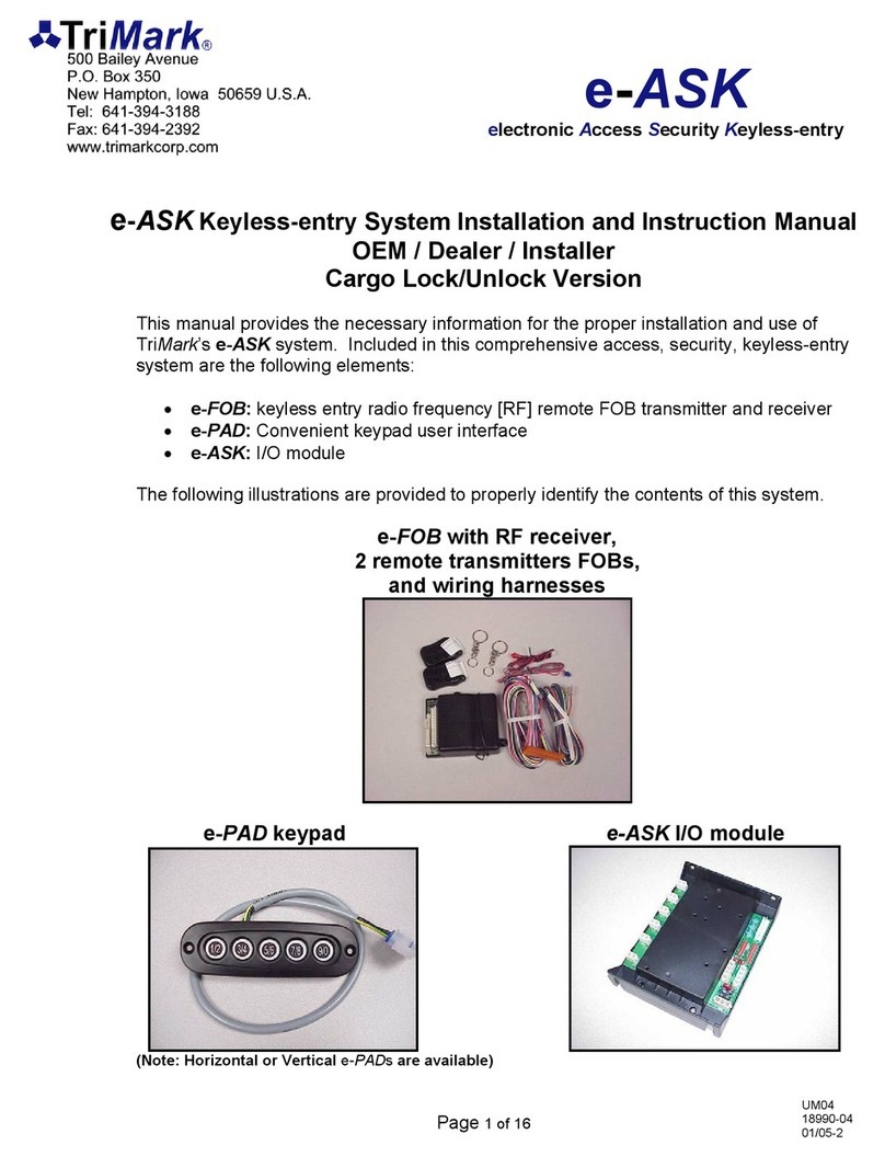 TriMark e-ASK Quick guide