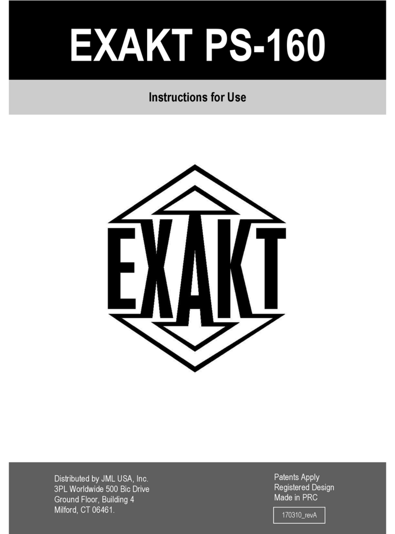 Exakt PS-160 User manual