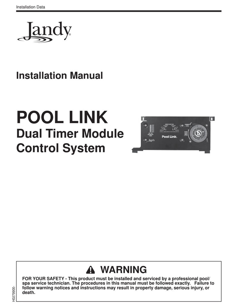 Jandy POOL LINK User manual