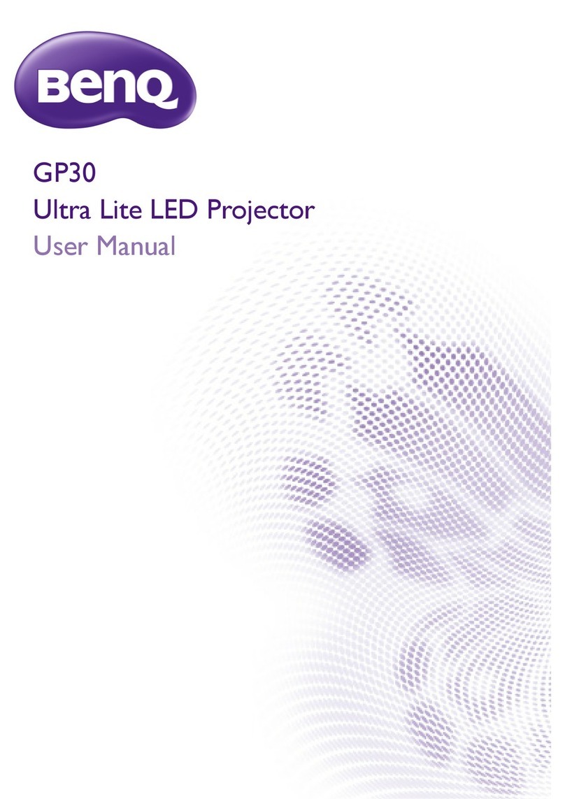 BenQ GP30 User manual