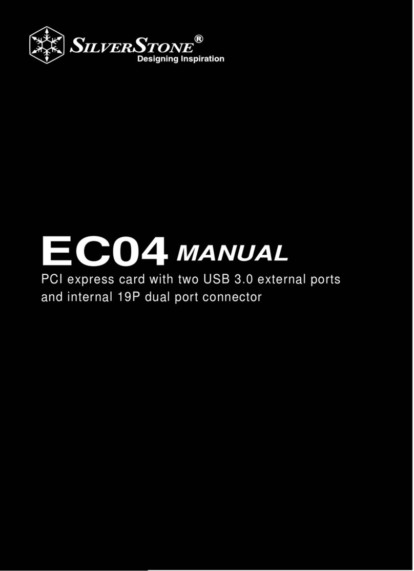 SilverStone EC04 User manual