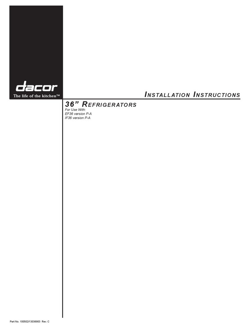 Dacor 36 User manual