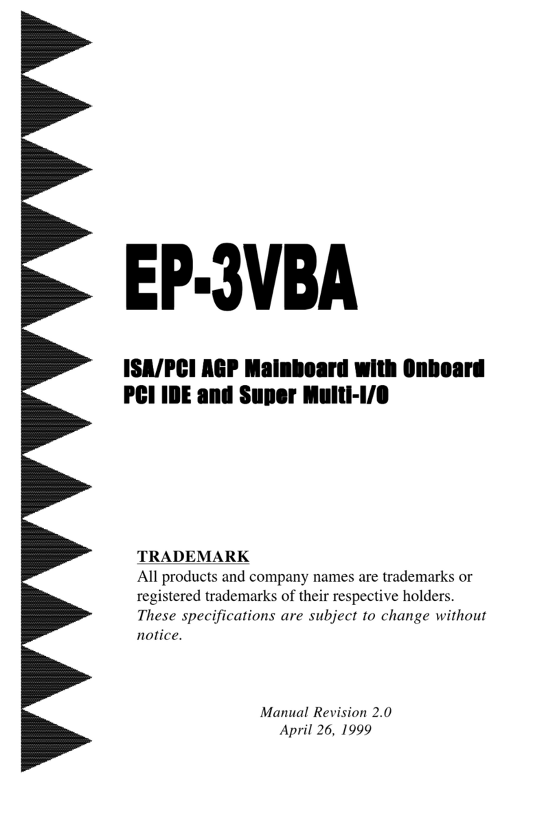 EPOX EP-3VBA User manual