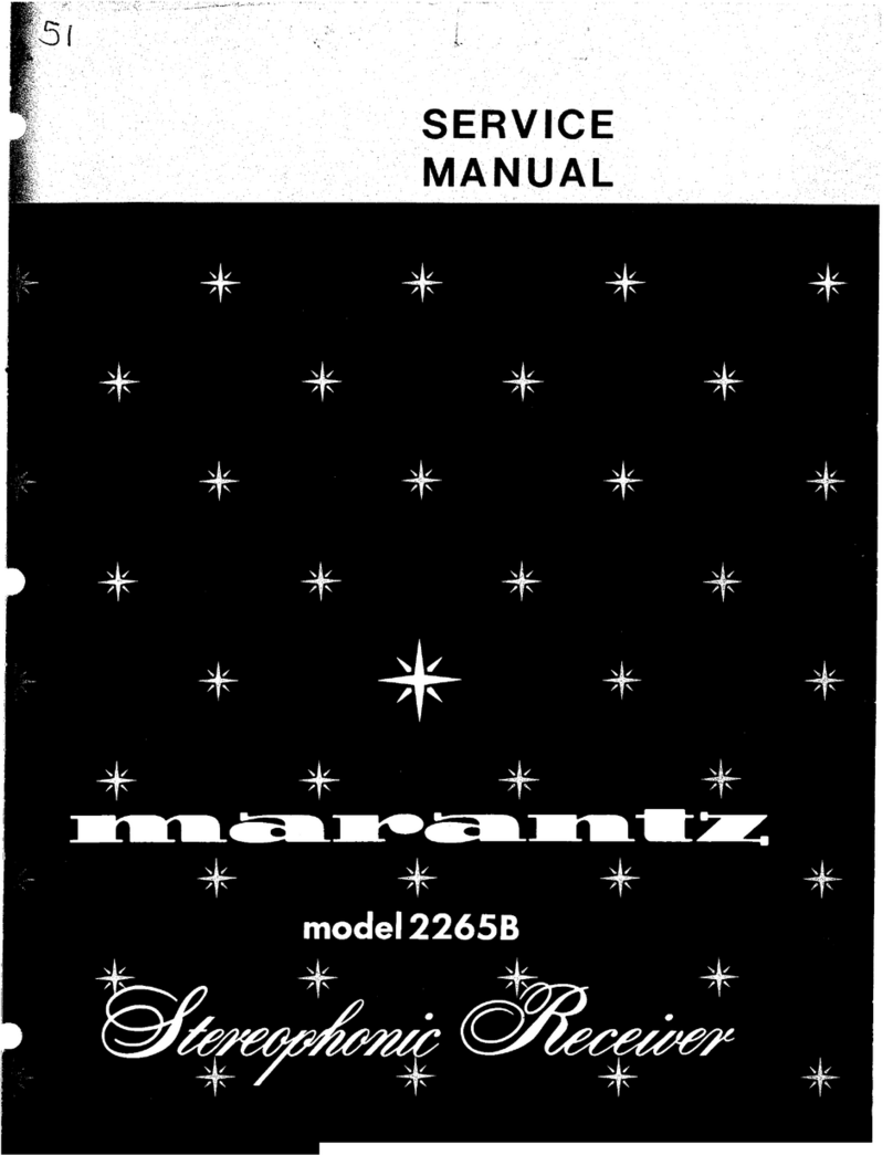 Marantz 2265B User manual