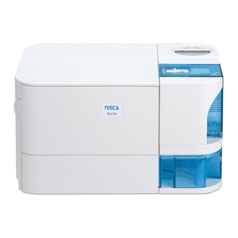 Nisca PR-C101 User manual Nisca PR-C101 User manual
