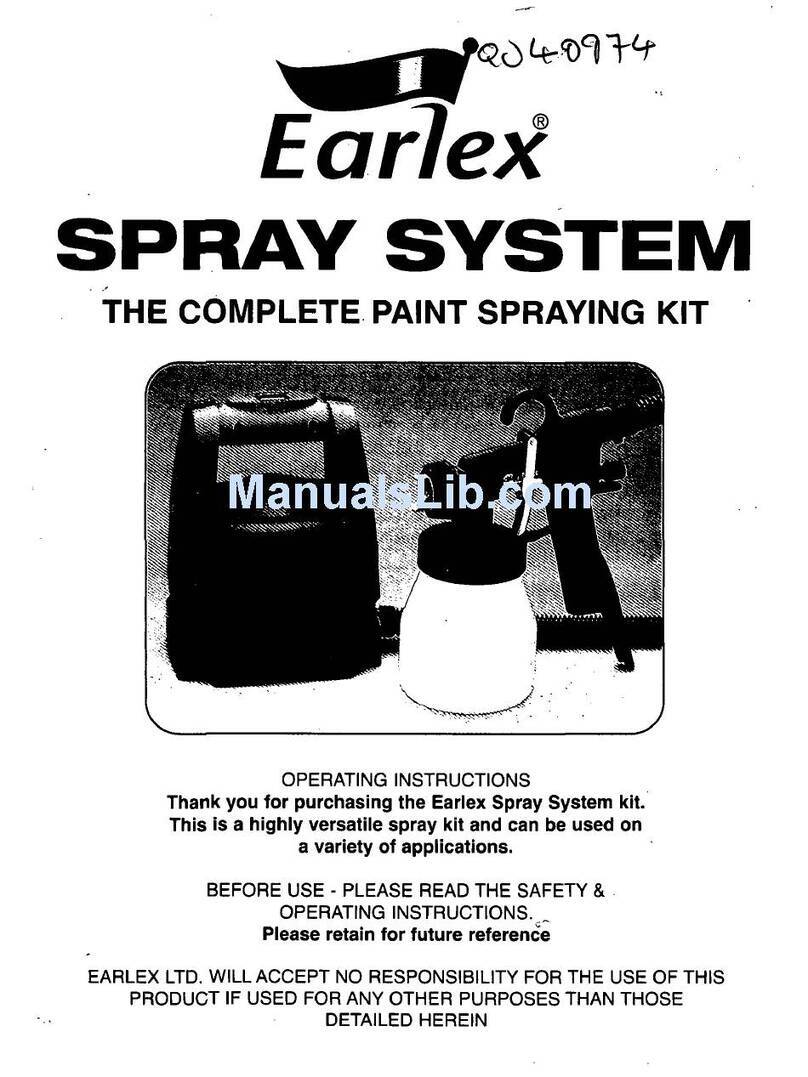 Earlex SPRAY STATION User manual