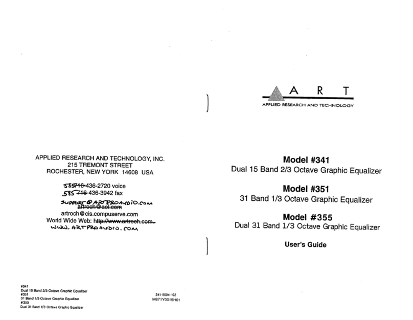 Art 341 User manual