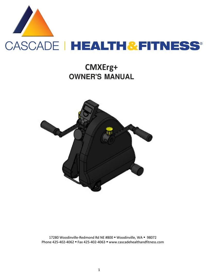 Cascade CMXErg+ User manual