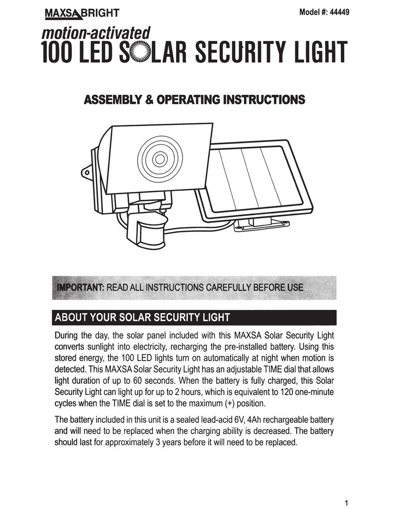 MAXSA 44449 Quick reference guide