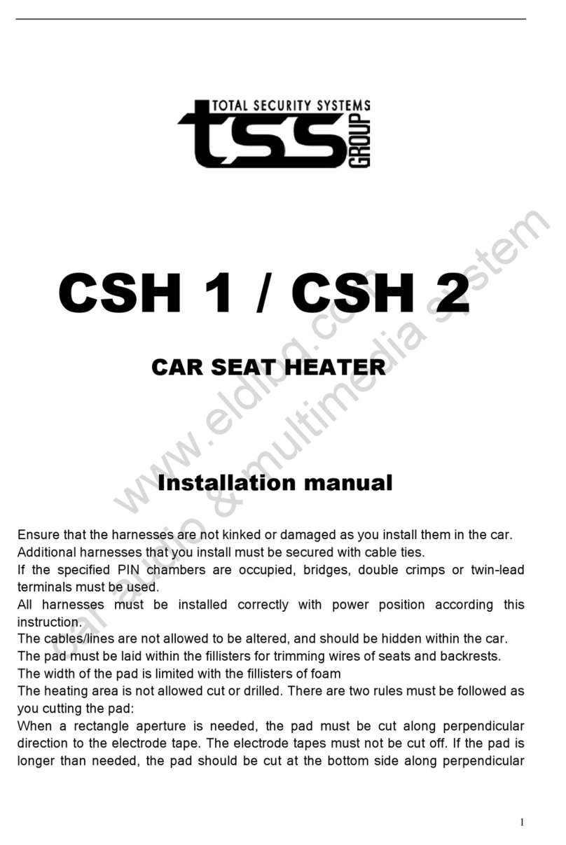 TSS CSH 2 User manual TSS CSH 2 User manual