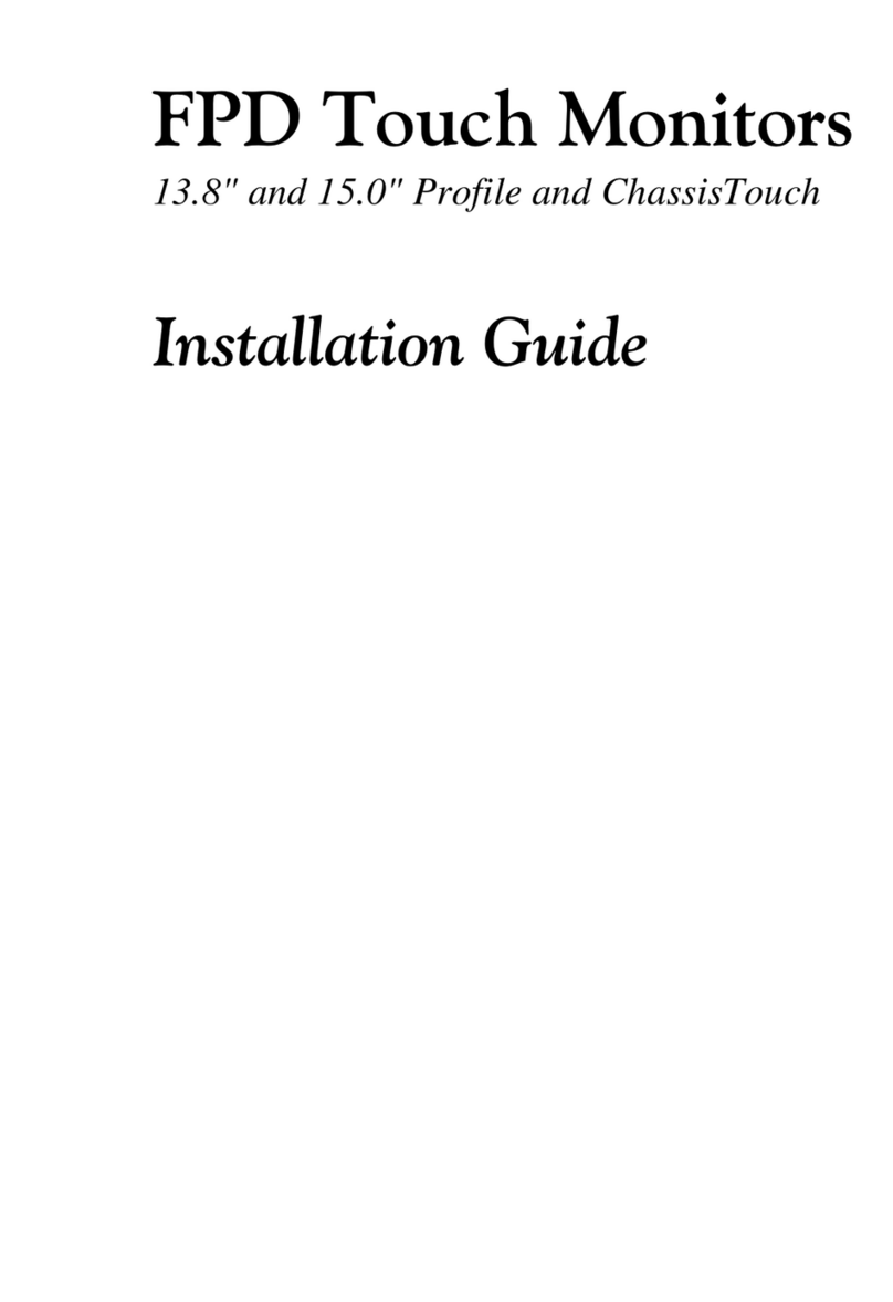 MicroTouch Profile User manual