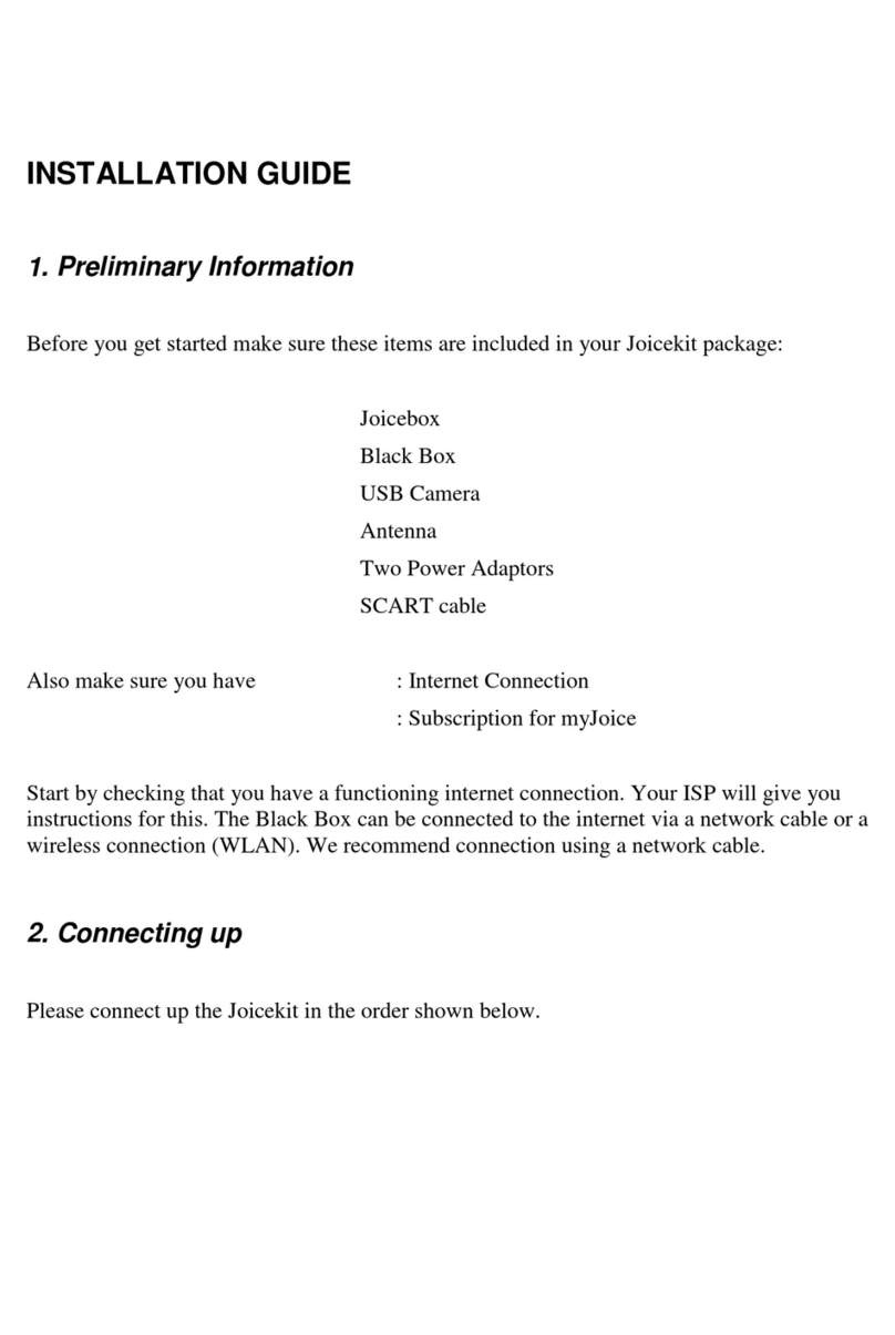 Joice Joicekit User manual