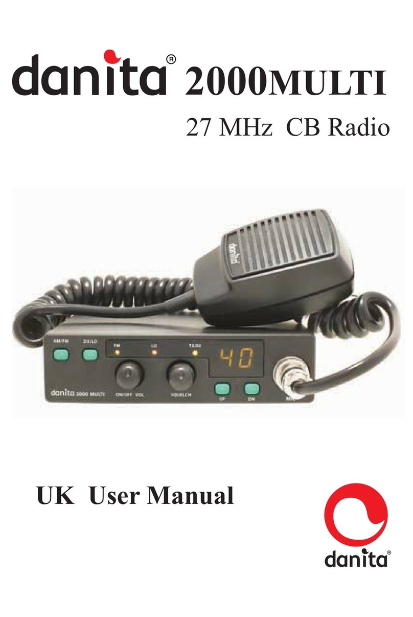 Danita 2000MULTI User manual