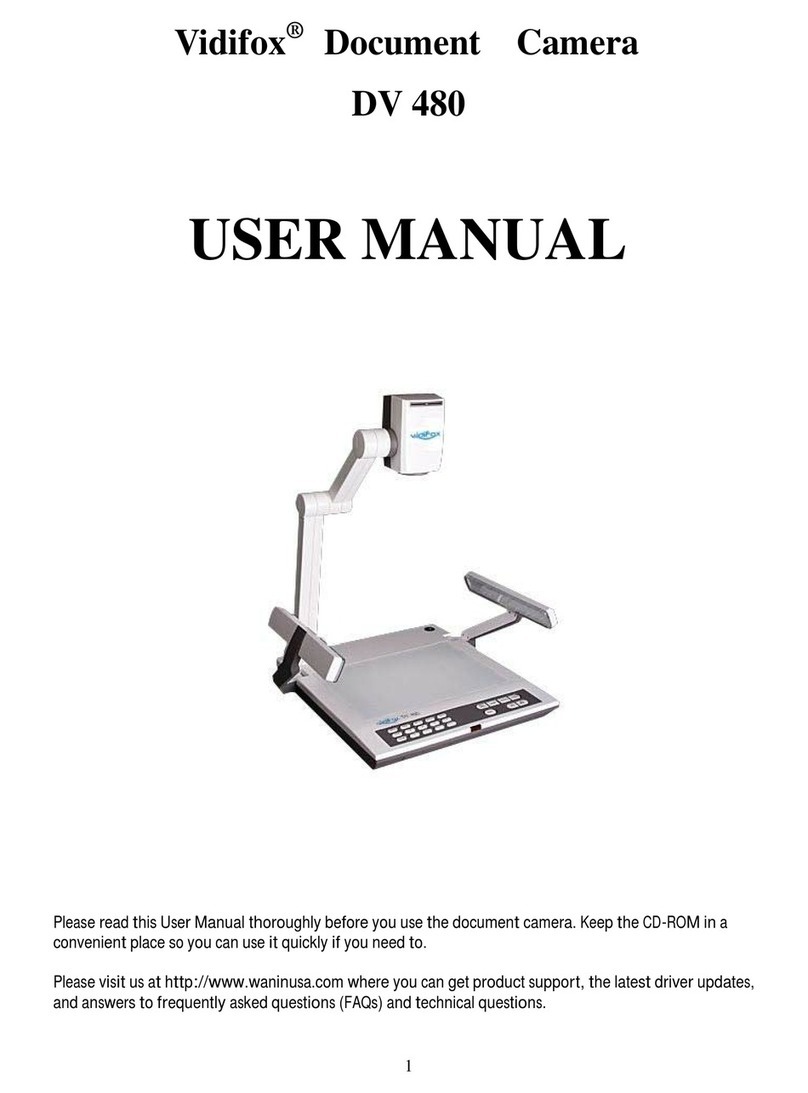 Vidifox DV 480 User manual