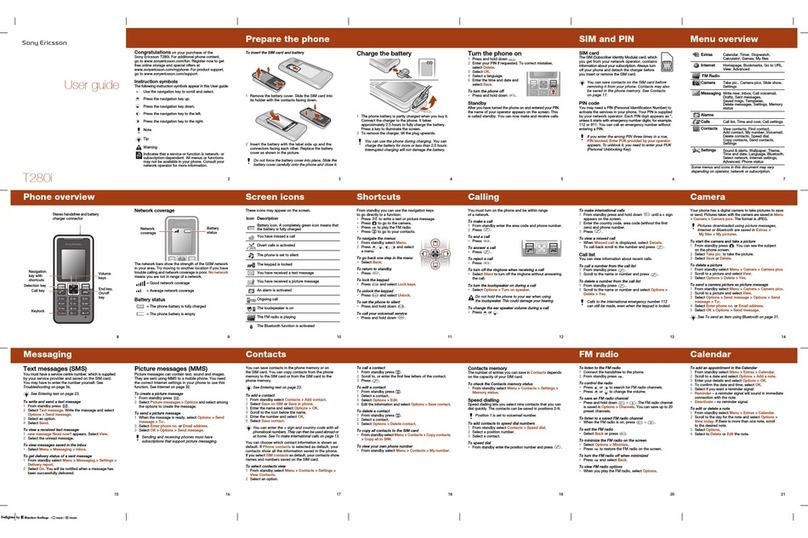 Sony Ericsson T280i User manual