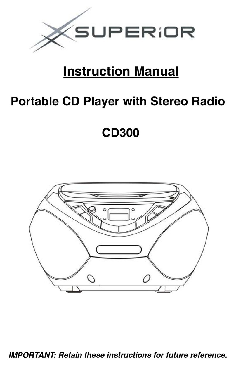 Superior CD300 User manual