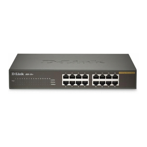 D-Link DSS-16+ User manual