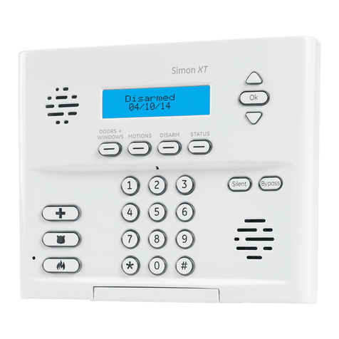 GE SIMON XT User manual
