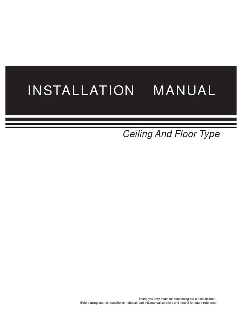 AHI Carrier Ceiling Type User manual