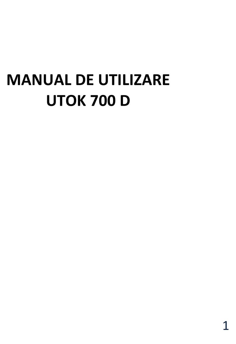 UTOK 700 D User manual