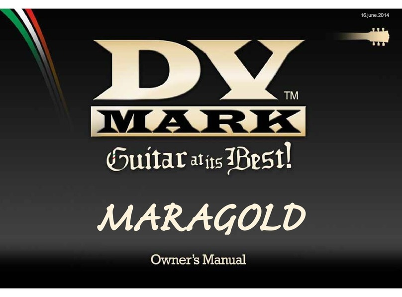 DV Mark Maragold User manual DV Mark Maragold User manual