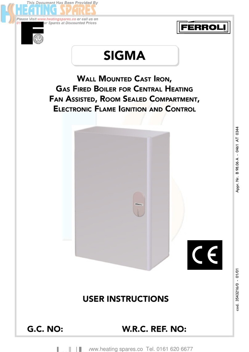 Ferroli SIGMA User manual