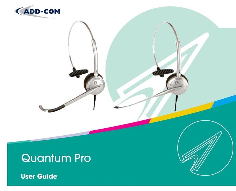 ADDCOM Quantum Pro User manual