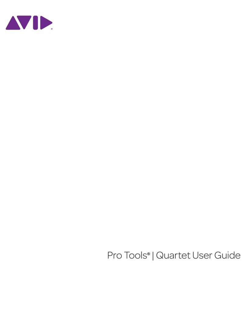 Avid Technology Pro Tools Quartet User manual