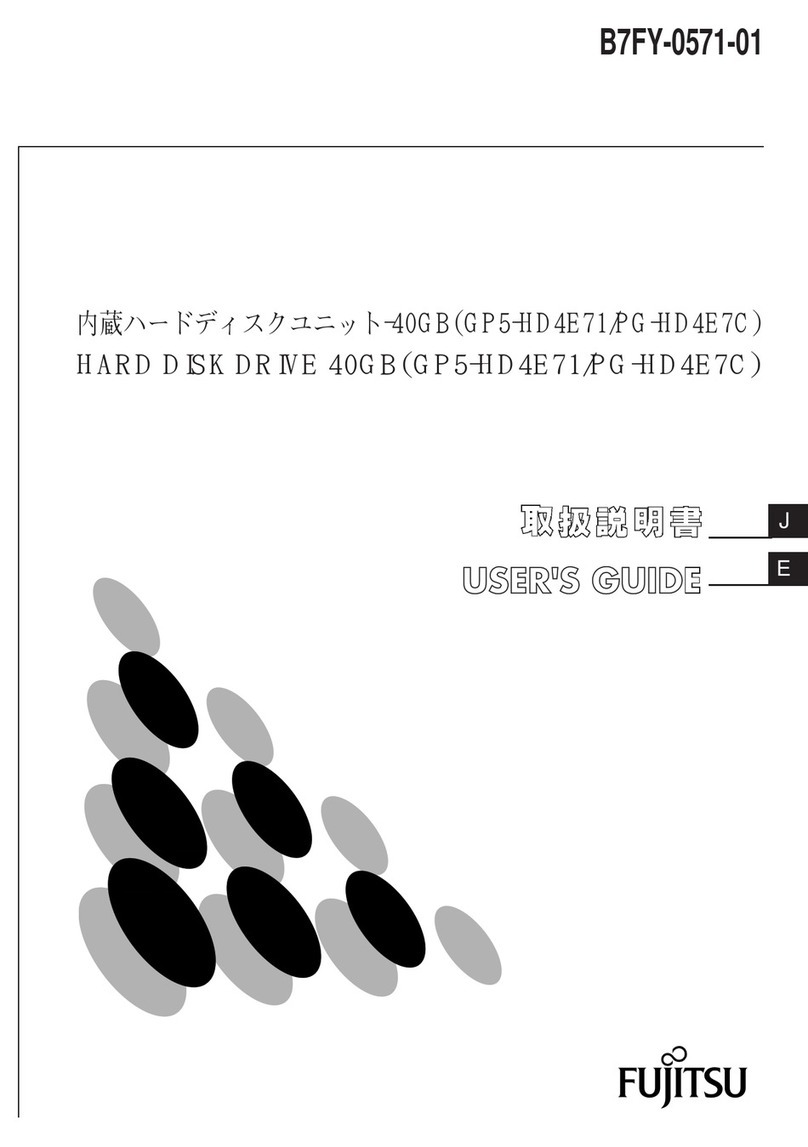 Fujitsu GP5-HD4E71 User manual