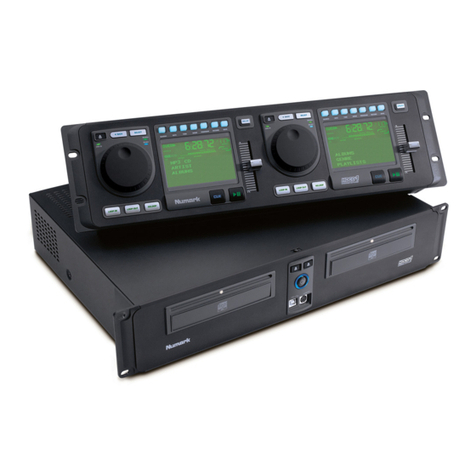 Numark HDCD1 User manual