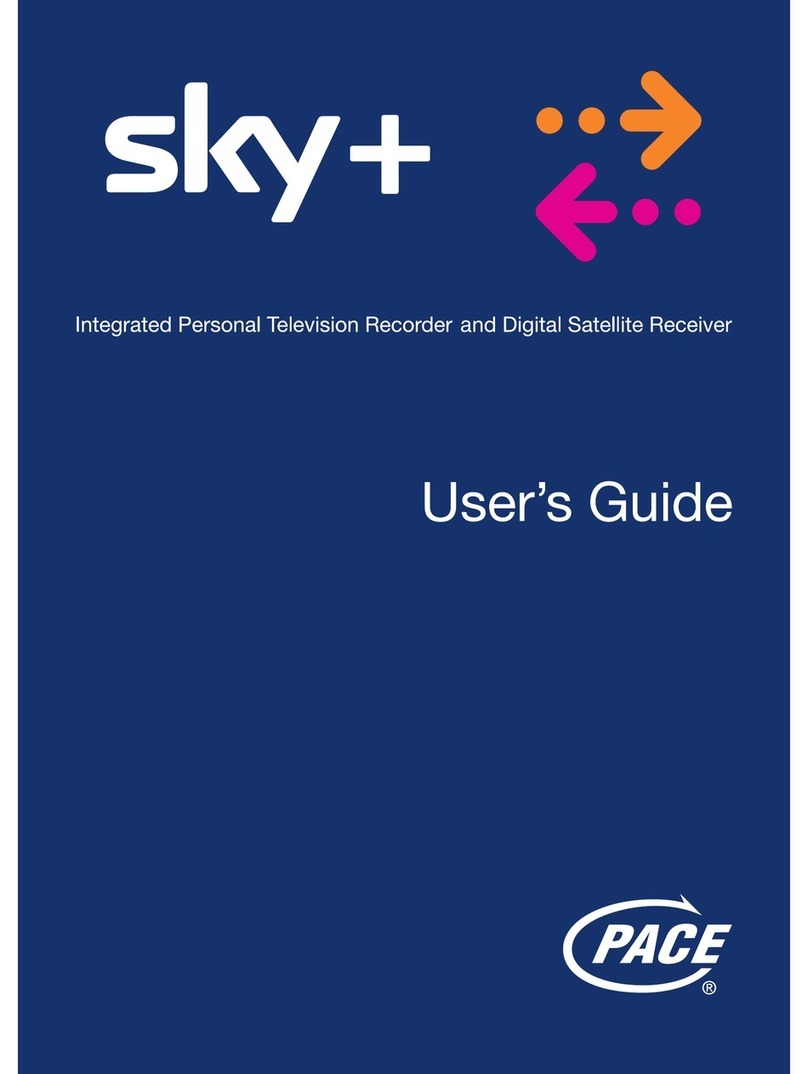 Pace sky+ User manual