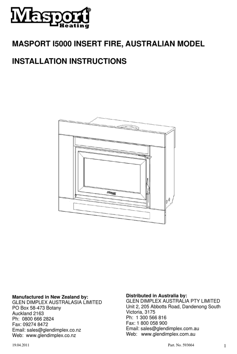 Masport I5000 User manual