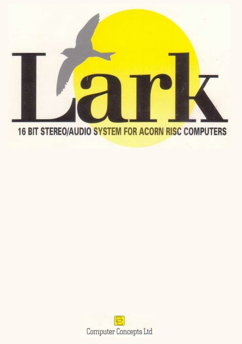 Computer Concepts Lark User manual