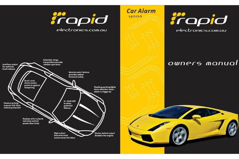 Rapid Electronics 400S User manual