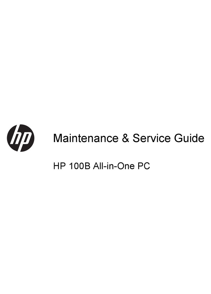 HP 100B - All-in-One PC Operating manual