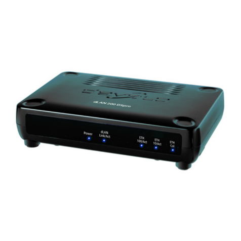 Devolo dLAN 200 DSpro User manual