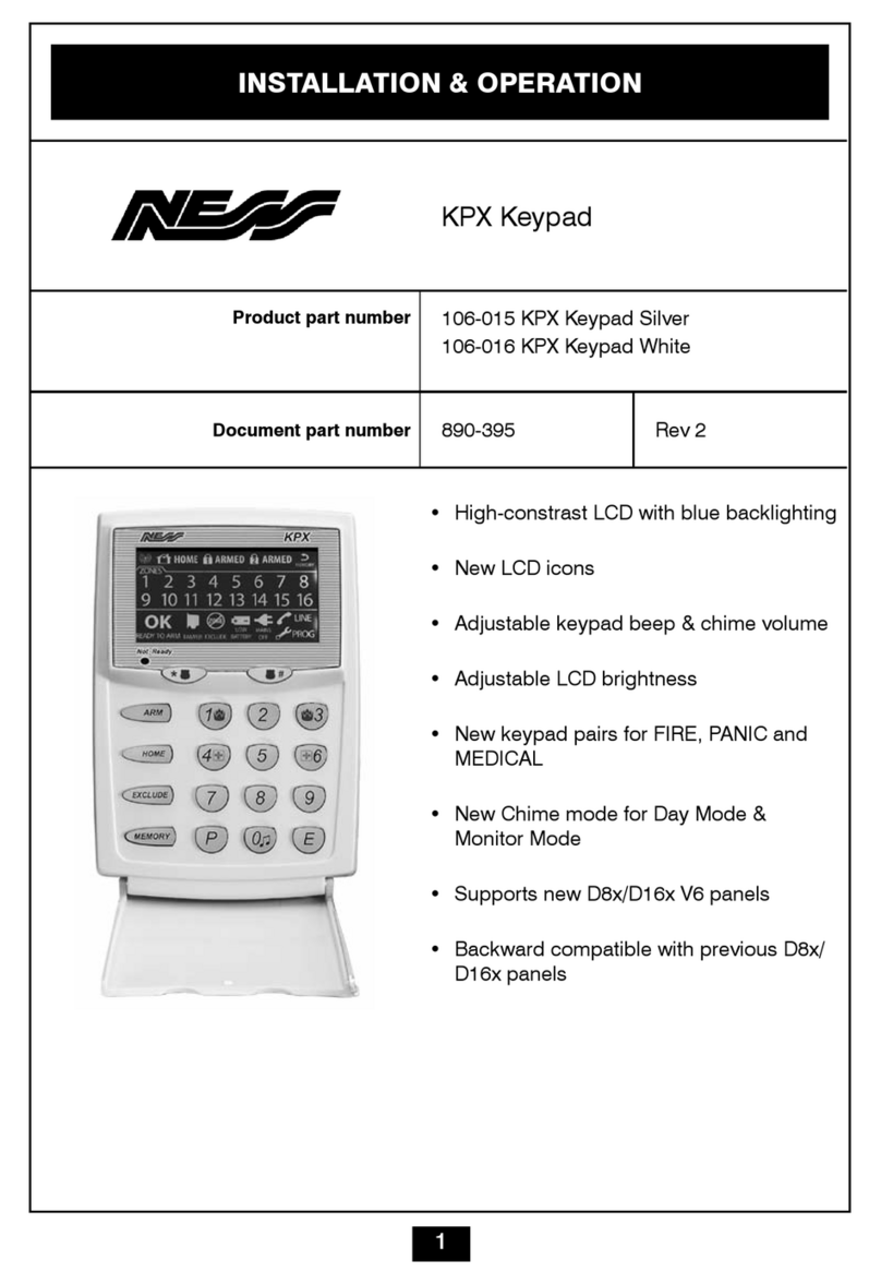 Ness 106-015 Guide Ness 106-015 Guide