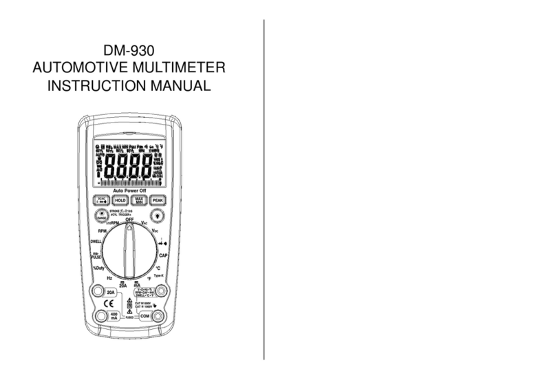 PDi DM-930 User manual