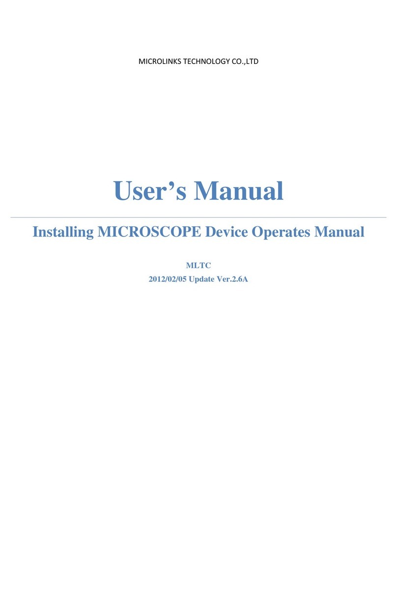 MicroLinks Tech microscope User manual