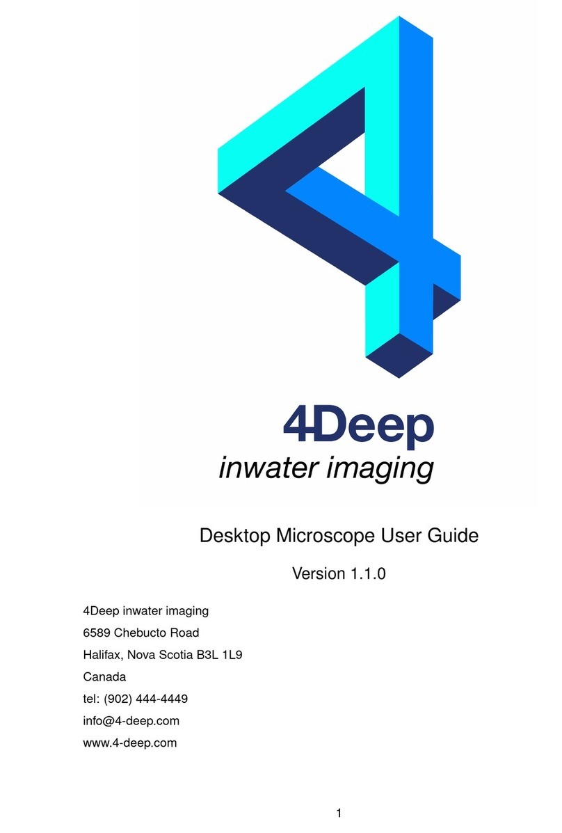4Deep Desktop Microscope User manual