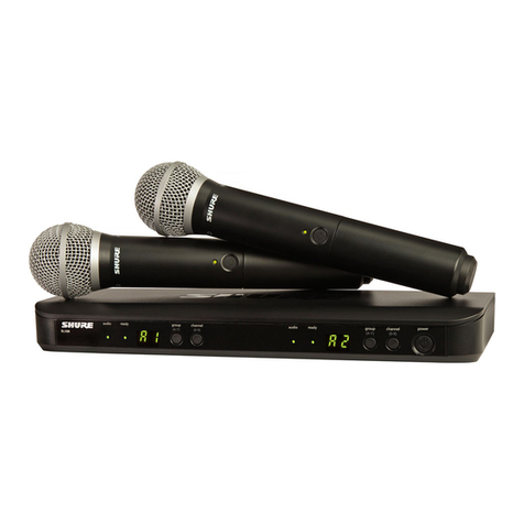 Shure microphone system User manual